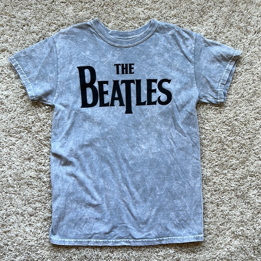 The Beatles grey t-shirt